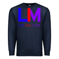 Navy lim college Premium Sweatshirt - linhVisuals
