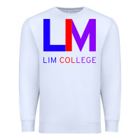 White lim college Premium Sweatshirt - linhVisuals