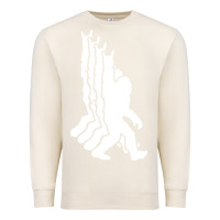 Sandshell retro bigfoot funny sasquatch and peace Premium Sweatshirt - linhVisuals