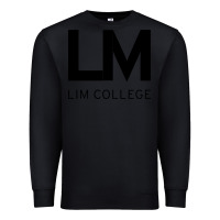 Black lim college Premium Sweatshirt - linhVisuals