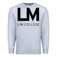 Heather Grey lim college Premium Sweatshirt - linhVisuals
