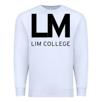 White lim college Premium Sweatshirt - linhVisuals