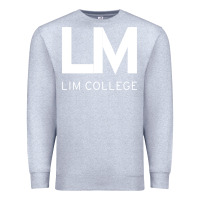 Heather Grey lim college Premium Sweatshirt - linhVisuals