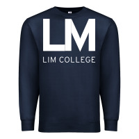 Navy lim college Premium Sweatshirt - linhVisuals