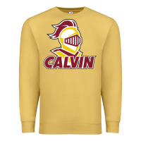 Antique Gold calvin knights cu Premium Sweatshirt - linhVisuals
