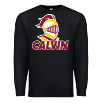 Black calvin knights cu Premium Sweatshirt - linhVisuals