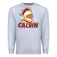 Heather Grey calvin knights cu Premium Sweatshirt - linhVisuals