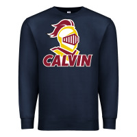 Navy calvin knights cu Premium Sweatshirt - linhVisuals