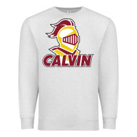 Oatmeal Heather calvin knights cu Premium Sweatshirt - linhVisuals