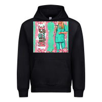 Black nurse  blonde woman Urban Hoodie - RanaPortraitStore