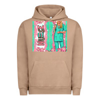 Pigment Burro nurse  blonde woman Urban Hoodie - RanaPortraitStore