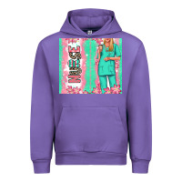 Tulip nurse  blonde woman Urban Hoodie - RanaPortraitStore