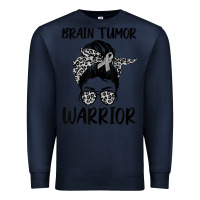 Navy brain cancer tumor awareness go gray in may t shirt Premium Sweatshirt - linhVisuals
