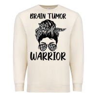 Brain Cancer Tumor Awareness Go Gray In May T Shirt Premium Sweatshirt | Teevron