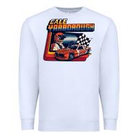 White vintage cale yarborough classic Premium Sweatshirt - linhVisuals