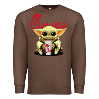 Chestnut baby yoda hold Premium Sweatshirt - linhVisuals