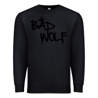 Black bad wolf racerback Premium Sweatshirt - linhVisuals