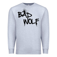 Heather Grey bad wolf racerback Premium Sweatshirt - linhVisuals