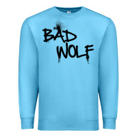 Ocean Blue bad wolf racerback Premium Sweatshirt - linhVisuals