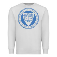 Dove Grey Emmanuel College Premium Sweatshirt - linhVisuals
