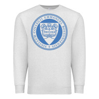 Oatmeal Heather Emmanuel College Premium Sweatshirt - linhVisuals
