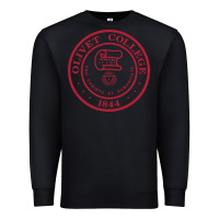 Black olivet college vectorized Premium Sweatshirt - linhVisuals