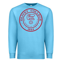 Ocean Blue olivet college vectorized Premium Sweatshirt - linhVisuals