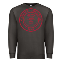 Smoke olivet college vectorized Premium Sweatshirt - linhVisuals