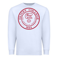 White olivet college vectorized Premium Sweatshirt - linhVisuals