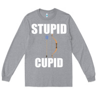Heather Grey Studip Cupid Long Sleeve Tee - Bettercallsaul