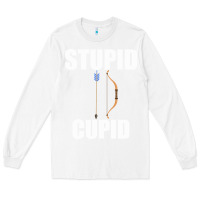 White Studip Cupid Long Sleeve Tee - Bettercallsaul