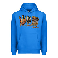 True Royal peace love dog mama Premium Hoodie - RacoonDesign