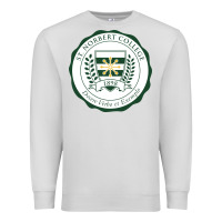 Dove Grey st. norbert college Premium Sweatshirt - linhVisuals