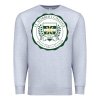 Heather Grey st. norbert college Premium Sweatshirt - linhVisuals