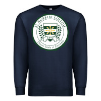 Navy st. norbert college Premium Sweatshirt - linhVisuals