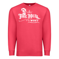 Cardinal the hell i won't cowgirl western Premium Sweatshirt - linhVisuals