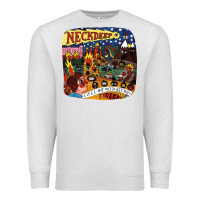 Oatmeal Heather NECK DEEP - Life's Not Out To Get You Premium Sweatshirt - linhVisuals