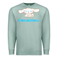 Seafoam cinnamoroll character front and back t shirt Premium Sweatshirt - linhVisuals