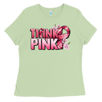 Matcha Think pink Cancer Awareness Ladies Tee - FaDigitalArtStudio