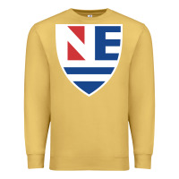Antique Gold new england college shield vectorized Premium Sweatshirt - linhVisuals