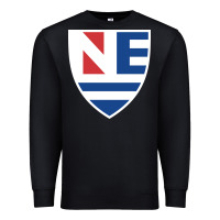 Black new england college shield vectorized Premium Sweatshirt - linhVisuals