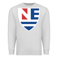 Dove Grey new england college shield vectorized Premium Sweatshirt - linhVisuals