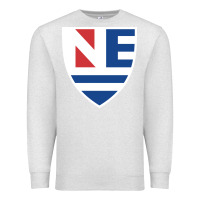 Oatmeal Heather new england college shield vectorized Premium Sweatshirt - linhVisuals