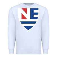 White new england college shield vectorized Premium Sweatshirt - linhVisuals