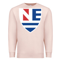 Pale Pink new england college shield vectorized Premium Sweatshirt - linhVisuals