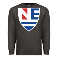 Smoke new england college shield vectorized Premium Sweatshirt - linhVisuals