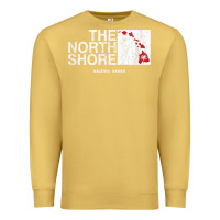 Antique Gold hawaii islands north shore haleiwa vintage style t shirt Premium Sweatshirt - linhVisuals
