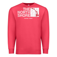 Cardinal hawaii islands north shore haleiwa vintage style t shirt Premium Sweatshirt - linhVisuals