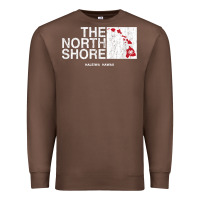 Chestnut hawaii islands north shore haleiwa vintage style t shirt Premium Sweatshirt - linhVisuals