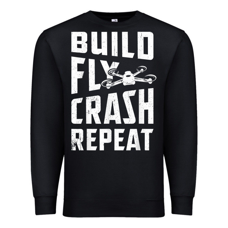 Drone Tshirt Shirts For Multicopter Boy Men Kids Fpv Pilot T Shirt Premium Sweatshirt by linhVisuals | Teevron